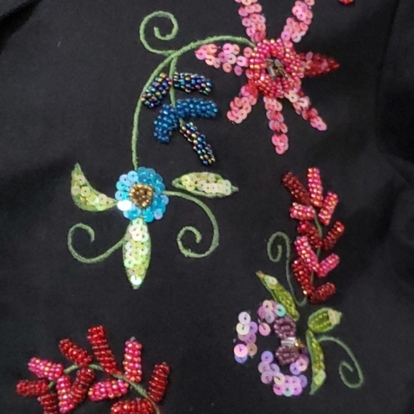 Faith Vintage Beaded Floral Jacket - Picture 8 of 13